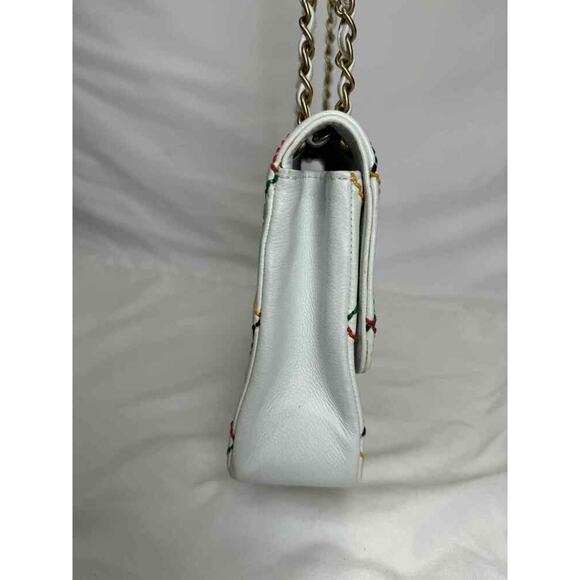 Chanel Vintage Rainbow Stitch Flap Bag Medium SPB-TS 334523 - Picture 3 of 16